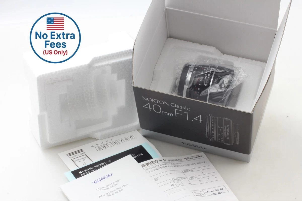 Voigtländer f/1.4 Lenses 40mm Focal for sale - eBay
