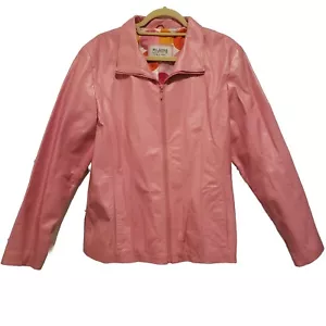 Giacca di pelle Wilson's Maxima rosa taglia XL - Foto 1 di 9