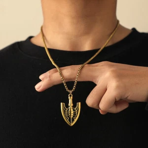 Anime JoJo`s Bizarre Adventure Giorno Insecto Flecha Metal Colgante Collar 2025 - Imagen 1 de 5