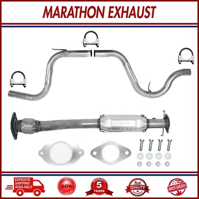 Catalítico delantero + tubo trasero compatible con: BuickRegal | Chevrolet Impala | Pontiac GrandPrix 3,8 L Foto 1 de 4