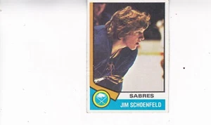 1974-75 Topps Hockey #121 Jim Schoenfeld NM - Bild 1 von 1