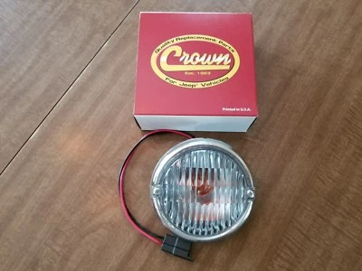 Подходит для Jeep CJ5, CJ7, CJ81976-1986 одинарный сменный парковочный фонарь лампа 5752771 - Изображение 1 из 3