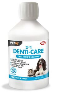 Mark & Chappell Denti-Care 2 in 1 Oral Hygiene Cats & Dogs 250ml Water Additive