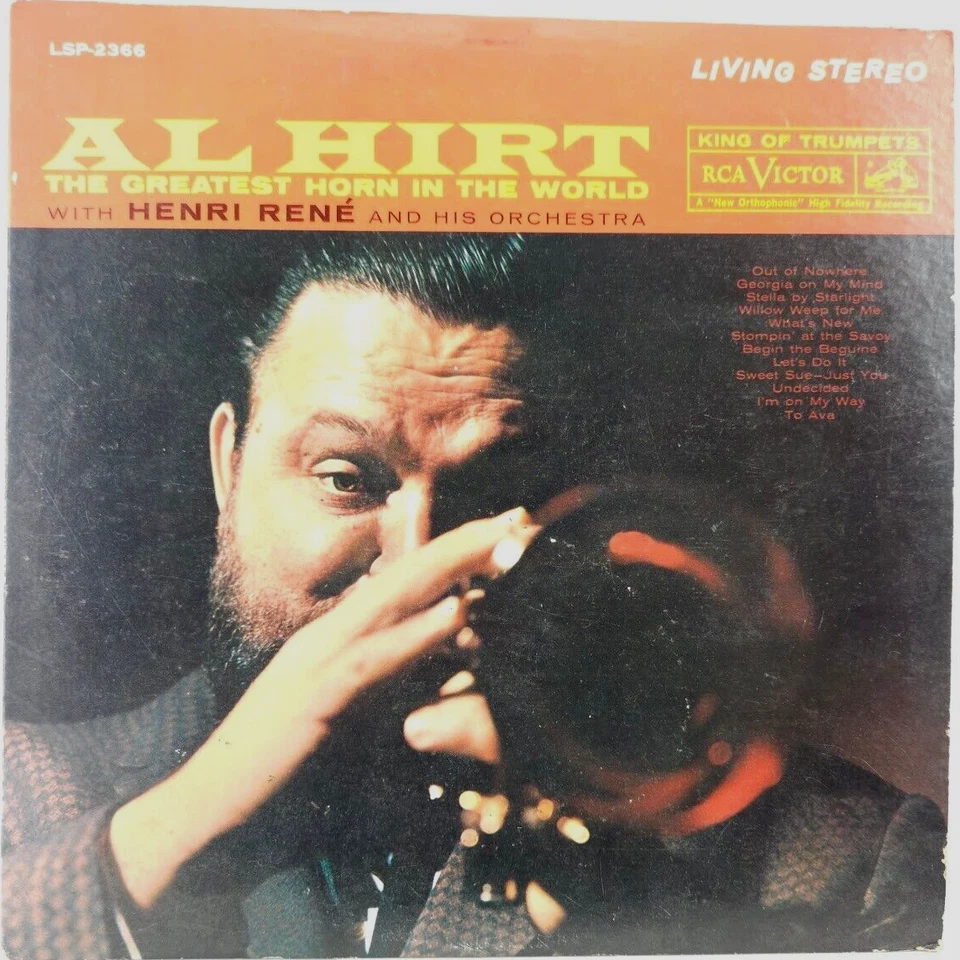 Al Hirt Vinyl Record The Greatest Horn In The World Henri Rene Foto 1 de 4
