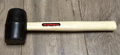 Llave de cambios 16 oz mazo/martillo de goma con mango de nogal #82259 Foto 1 de 2