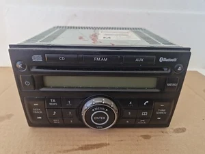 NISSAN QASHQAI J10 2007-12 M1411227 CD RADIO HEAD UNIT 28185JD05A, (No Code) - Picture 1 of 5