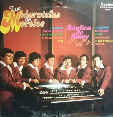 LOS MODERNISTAS DE MORELOS SEALED LATIN LP CUMBIA PEERLESS RECORDS 12" Salsa 45 - Image 1 of 4