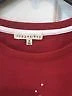 NWT Girls Copper Key "Merry and Bright" Christmas Sweatshirt Red Holidays S M  - Picture 1 of 10
