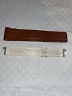 Ruler  Scientific instrument co. made in Japan Classic Case Leather Year 1964