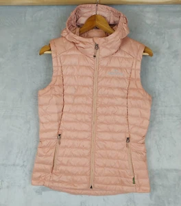 KATHMANDU Youth Puffer Vest Size 10 600 Fill Power Pink Hooded Vest Sleeveless - Picture 1 of 10