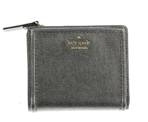 Kate Spade New York 250745 Womens Small Leather Wallet Patterson Drive Pewter - Picture 1 of 4