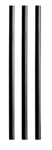 Jumbo 7,75" de alto plástico estándar envuelto en negro. Pack de 1000 unidades. Negro -... - Imagen 1 de 7