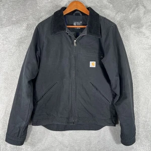 Chaqueta Carhartt Para Hombre Pequeña Calce Relajado Cuello Pana Forrada Ropa de Trabajo OJ3828 - Imagen 1 de 10