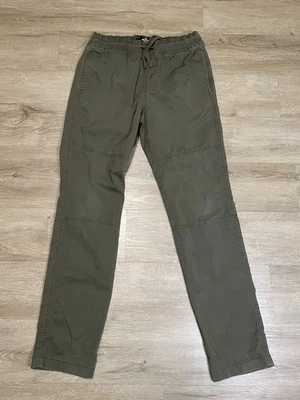 Hollister California Mens Sz S Military Green Slim Chino Epic Flex Pants - Image 1 of 4