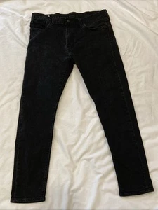 Levi's 511 Skinny Fit Jeans Herren 38 x 32 dunkel schwarz Stretch Denim Levis - Bild 1 von 4