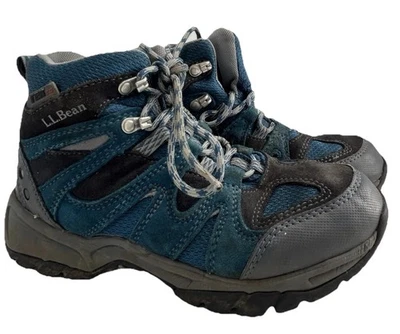 Botas Impermeables LL Bean Trail Model Senderista, Azul/Gris, Juvenil Talla 6 Foto 1 de 4