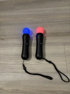 Sony PlayStation 4 VR Move Motion Controllers PSVR PS4 CECH-ZCM2U Tested working - Bild 1 von 6