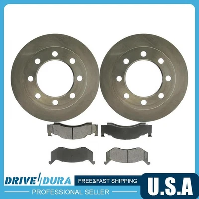 Front Disc Brake Rotors Brake Pads Kit fits Dodge B3500 Dodge CB300 Dodge D200 - Image 1 of 4