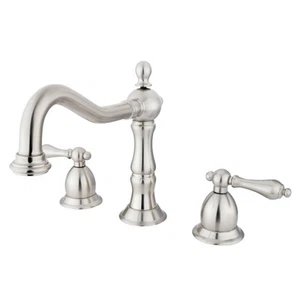 Kingston Brass KS1978AL 8 in. Widespread Bathroom Faucet – Brushed Nickel - Picture 1 of 4