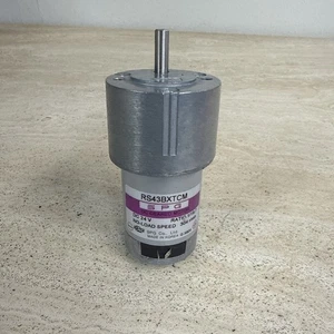 NEW! SPG Geared Motor -- DC 24 V - Ratio 1/19.7  -- 304rpm -- RS43BXTCM 311 - Picture 1 of 6