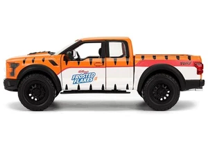 2017 Ford F-150 Raptor Pickup Truck "Frosted Flakes" Orange with Graphics and To - Picture 1 of 5