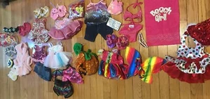 Build A Bear Workshop BBW Lot Of 11 Outfits Clothes Shoes Accesories Halloween - Picture 1 of 10