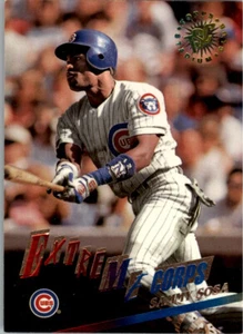 1995 Topps Stadium Club #497 Sammy Sosa Extreme Corps Chicago Cubs - Picture 1 of 2