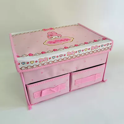 My Melody Anime Folding Container Case Storage Box Makeup Girl Y2K - Image 1 of 4