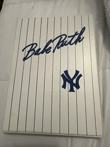 BABE RUTH STORY 1989 Trading Card Book, cover photo &33 1/3 record, 20 card - Picture 1 of 3