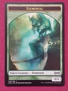 Magic The Gathering ULTIMATE MASTERS ELEMENTAL 13 TOKEN card MTG - Picture 1 of 2