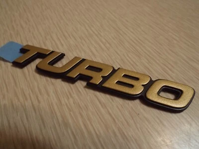 Nuevo de Lote Antiguo Turbo Emblema 1979 1980 1981 1982 1983 1984 Mercury Capri Ford Mustang 2.3 79 Foto 1 de 4