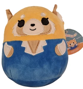 Squishmallows Sanrio Aggretsuko Plush 7 inch Stuffed Toy New w Store Tags - Picture 1 of 12