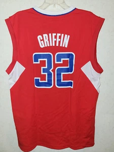 adidas NBA Trikot Los Angeles Clippers schwarz Griffin rot Gr. L - Bild 1 von 3