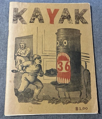 KAYAK. NO. 36 Poetry 1st KENNETH REXROTH AND WENDELL BERRY + MANY MORE POETS - Image 1 of 4