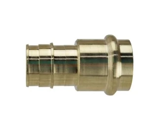 Apollo 1 in. Brass PEX-A Barb x 1 in. Press Adapter - Picture 1 of 5