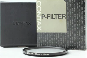 [Near MINT] CONTAX Genuine 86mm P-Filter Black From JAPAN - Picture 1 of 8