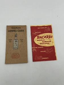 Ricettario guida miscelazione completa vintage e ricette Bacardi famose in tutto il mondo - Foto 1 di 3