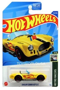 2022 Hot Wheels #152 Retro Racers Shelby Cobra 427 S/C yellow - Picture 1 of 1