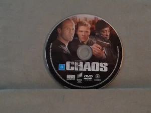 NO CASE DVD: DISC ONLY CHAOS RATED M SONY PICTURES REGION 4 D44923 2006 - Picture 1 of 2
