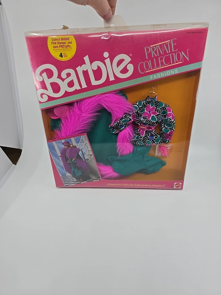 Barbie Private Collection Fashions Set 7096 Mattel 1990 NOC Vintage
