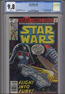 Star Wars #23 CGC 9,8 1979 aplicación Darth Vader de Marvel Comics - Imagen 1 de 8