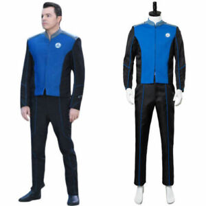 The Orville Ed Mercer Captain Uniform Cosplay Costume Outfit Officer Suit