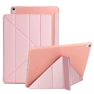 Origami Ultra Slim Leather TPU Magnetic Cover Case For iPad 2 3 4 Air Mini Pro - Picture 1 of 92