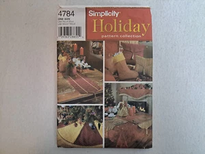 Simplicity Pattern - Christmas Accessories (One Size) #4784 - Uncut - Picture 1 of 8
