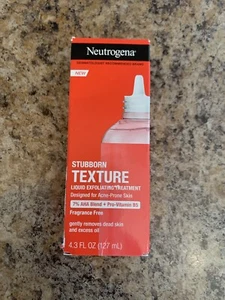 Tratamiento exfoliante líquido de textura obstinada Neutrogena para el acné 7 % AHA 4,3 oz - Imagen 1 de 5