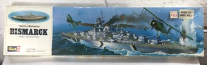 Revell 1975 Bismarck 1/570 German WW2 Model Battleship Kit H-350 New Sealed U0 - Picture 1 of 10