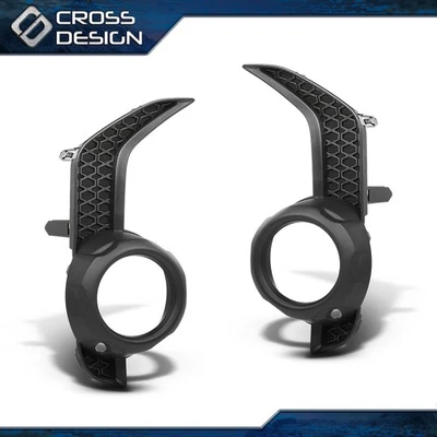 Juego de molduras de luces antiniebla para Toyota 4Runner 2014-18 izquierda y derecha con orificio de luz antiniebla 2 piezas Foto 1 de 4