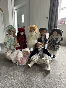 Porcelain Pot Doll Set - Picture 1 of 9