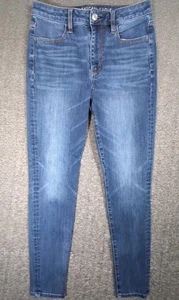 American Eagle Next Level Stretch Super High Rise Jegging Jean 6 Short (28x26) - Picture 1 of 8