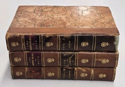 Antique Les Miserables in 5 Volumes Victor Hugo David McKay - Vols 1, 2, 4 READ Foto 1 de 4